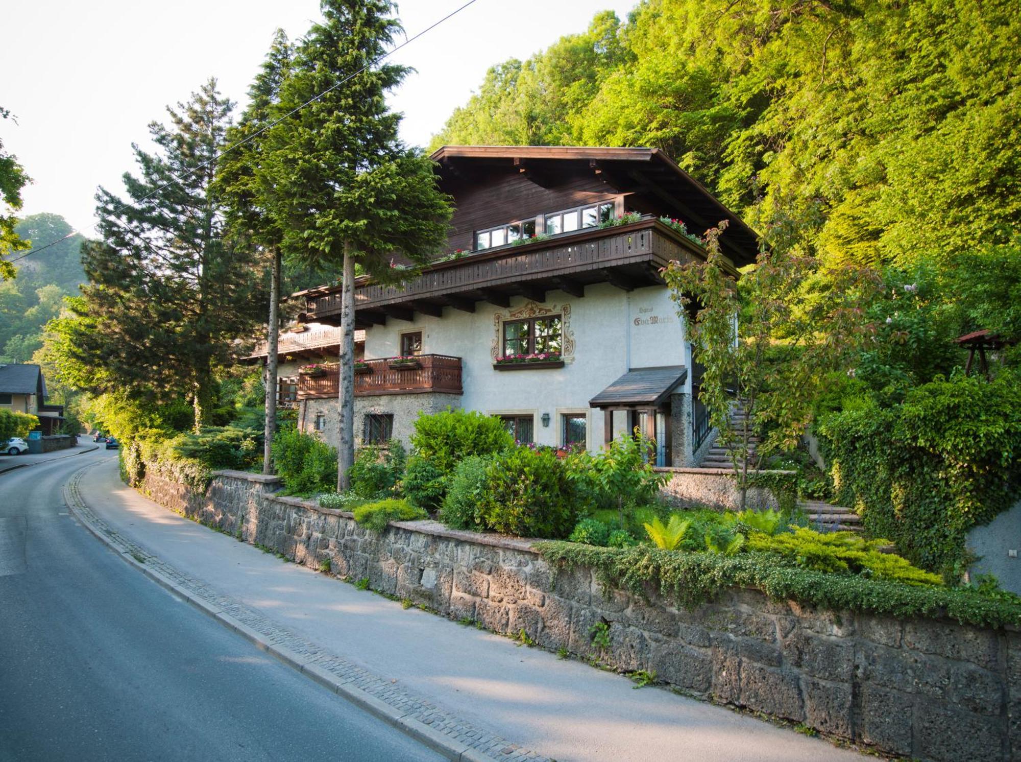 Studio Mit Gartenterrasse Salzburg Eksteriør billede